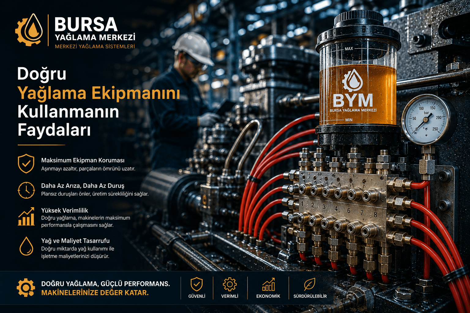 Doğru Yağlama Ekipmanını Kullanmanın Faydaları: Verimli ve Güvenilir Bakımın Anahtarı
